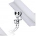 Talisman argint Lovely Skeleton